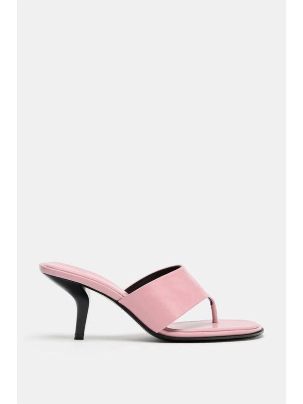 ZARA LIMITED EDITION LEATHER HEELED SANDALS